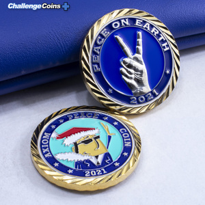 Peace on Earth Coin HP Gold - Oblique