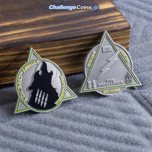 3-227th Assault Werewolves Custom Coin - Sequential Numbering