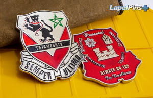 Catamounts Semper Ultimo Challenge Coins