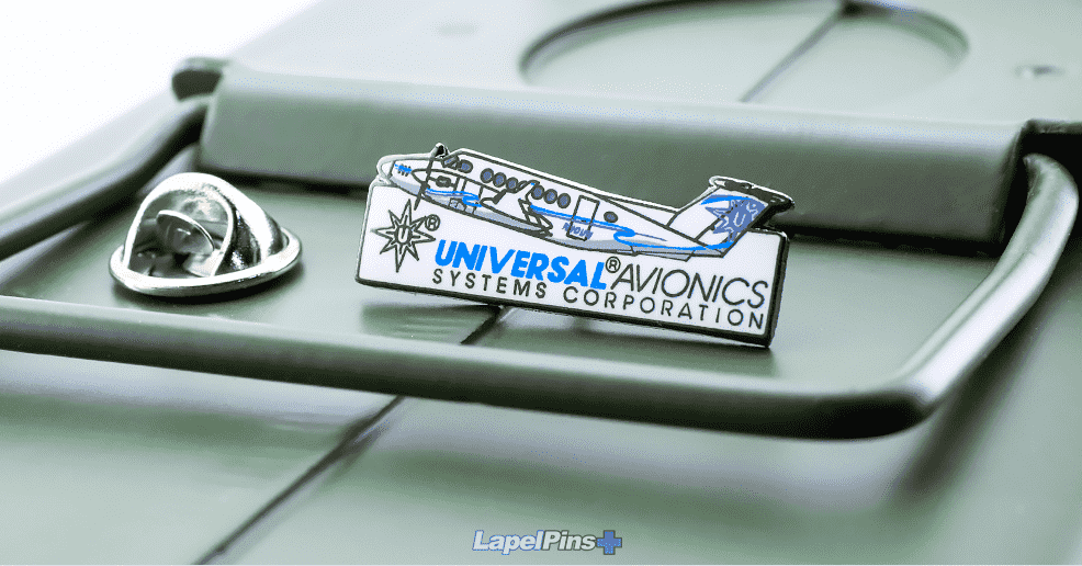 Universal Avionics Lapel Pins - Plane - BN 2