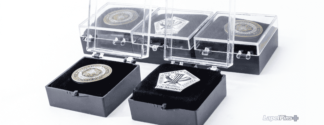 Lapel Pin Acrylic Cases by Lapel Pins Plus mobile