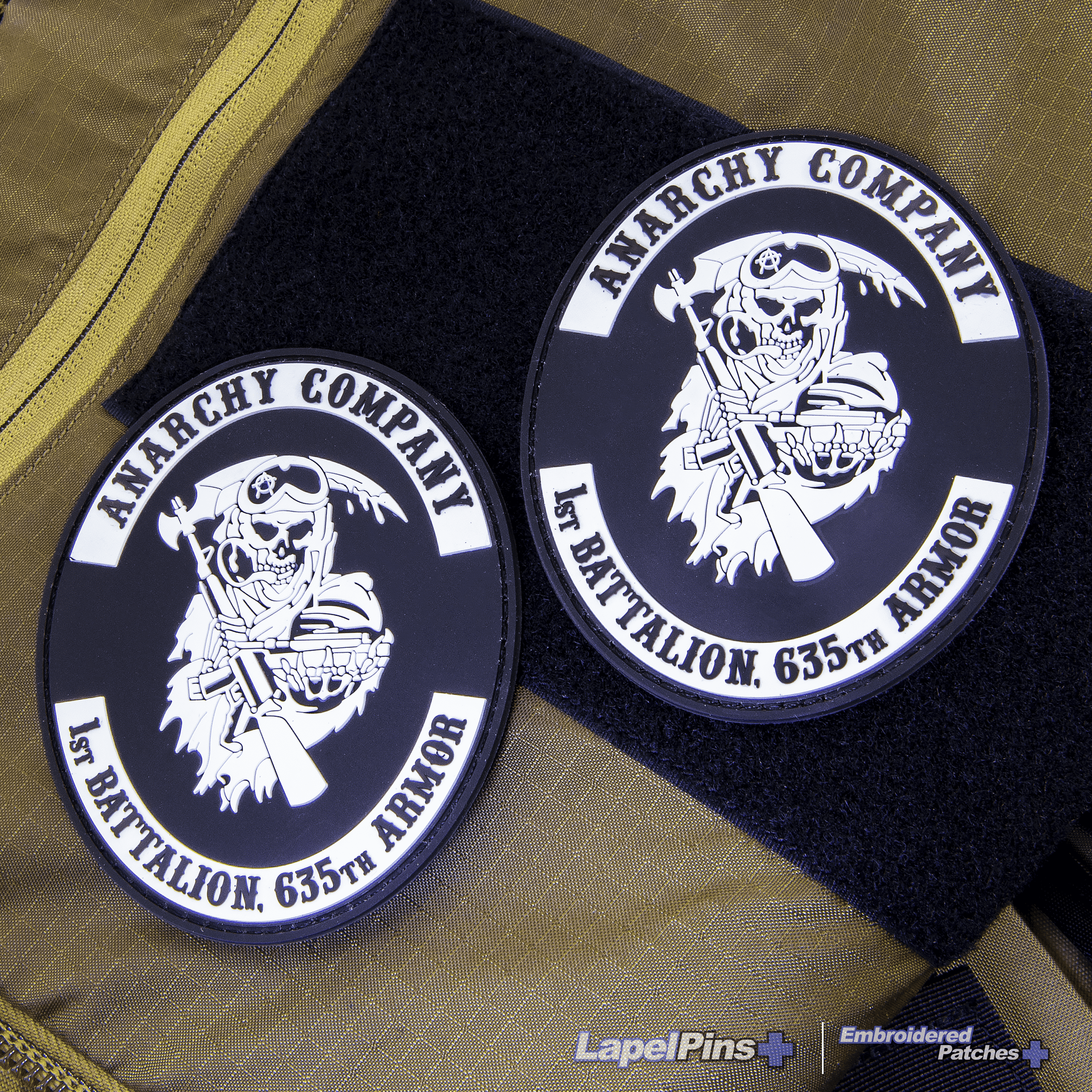 Anarchy Company 1st Battalion PVC patch - military