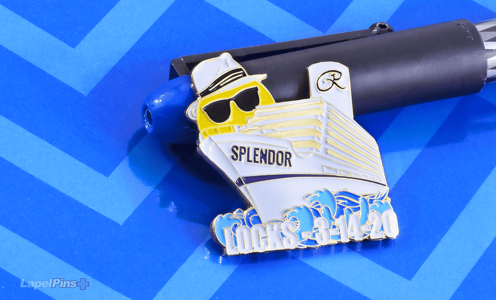 Splendor Locks Boat - SF - Gold