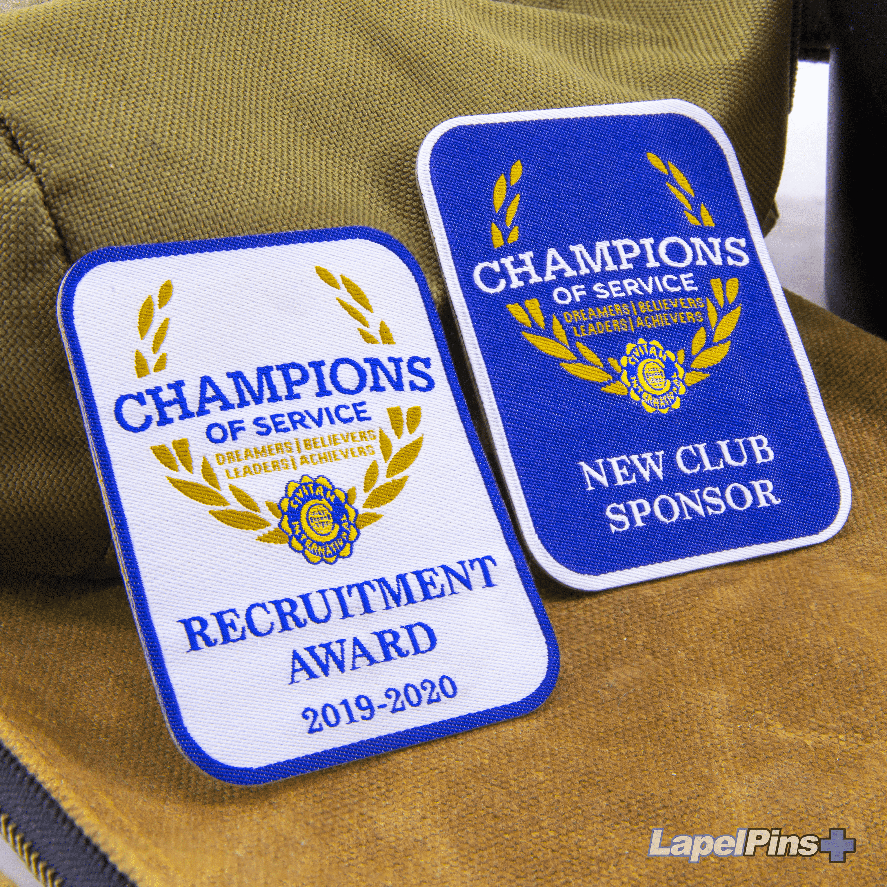 Champions of Service Woven Patch