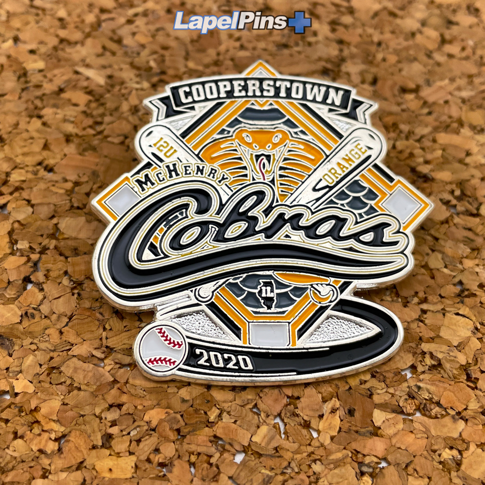 Cooperstown Cobras Trading Pin