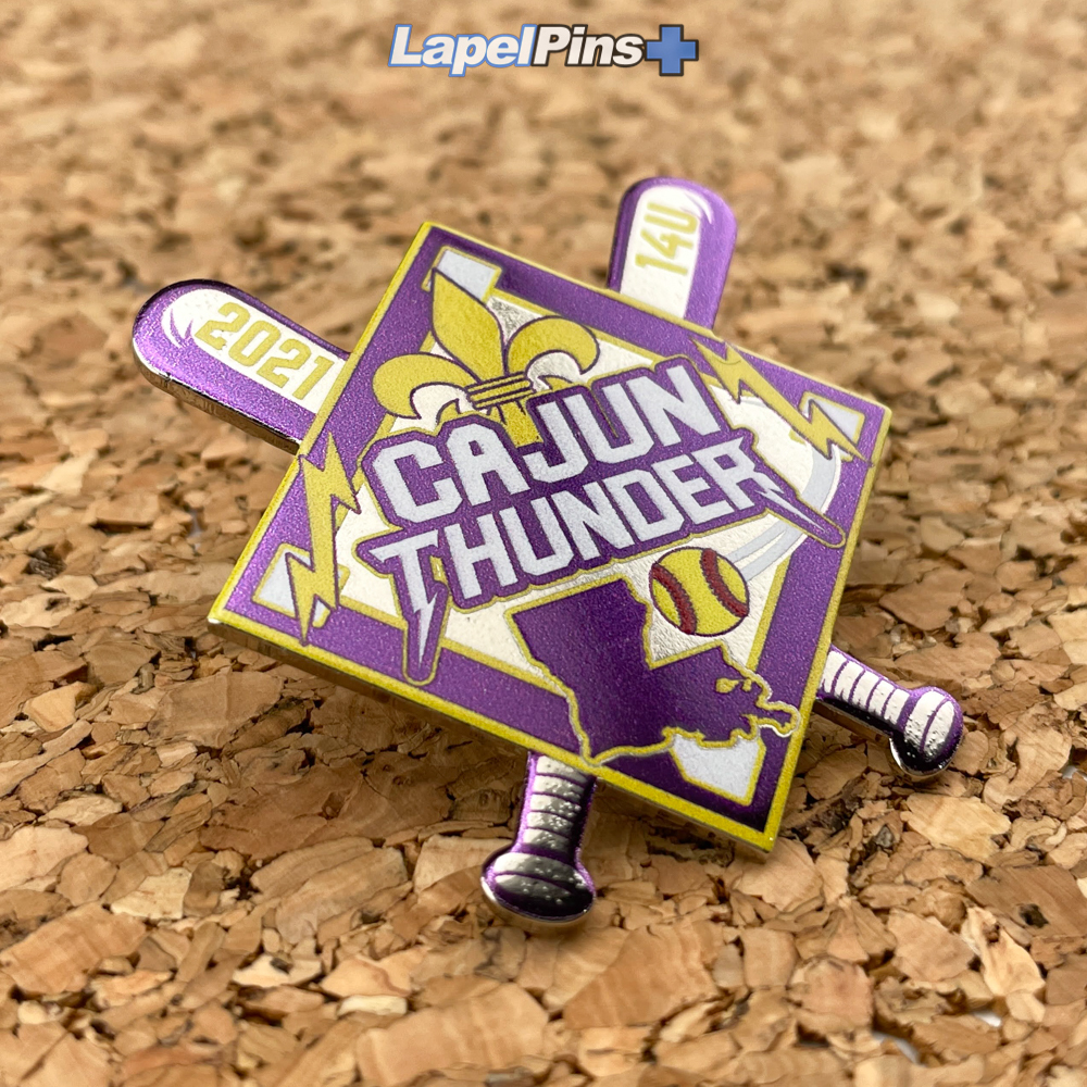 Cajun Thunder Textured Rush Pin