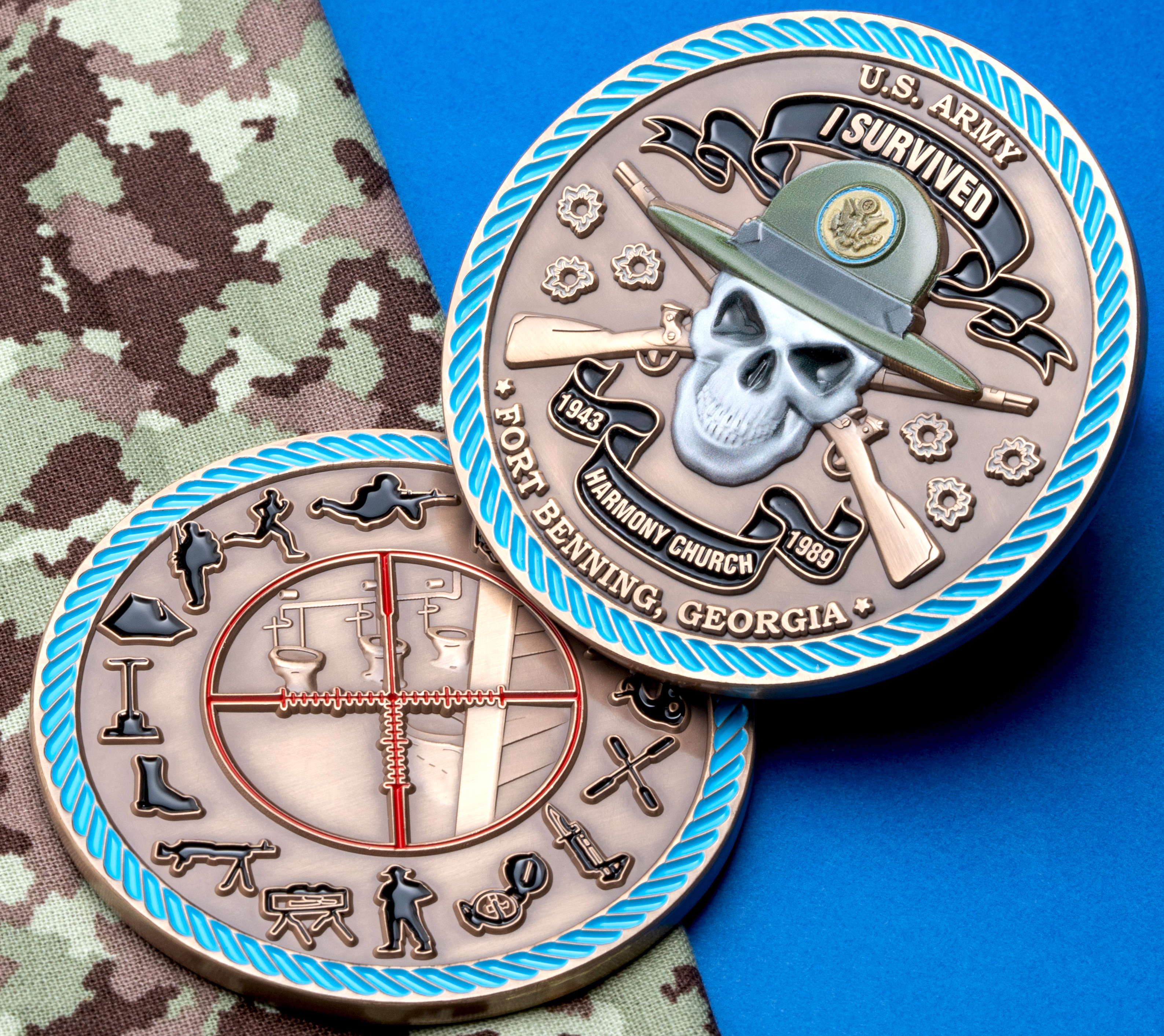 Challenge Coins - Color on Both Sides