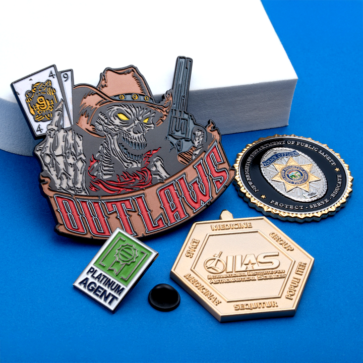 Choosing the Best Plating Option For Challenge Coins and Lapel Pins