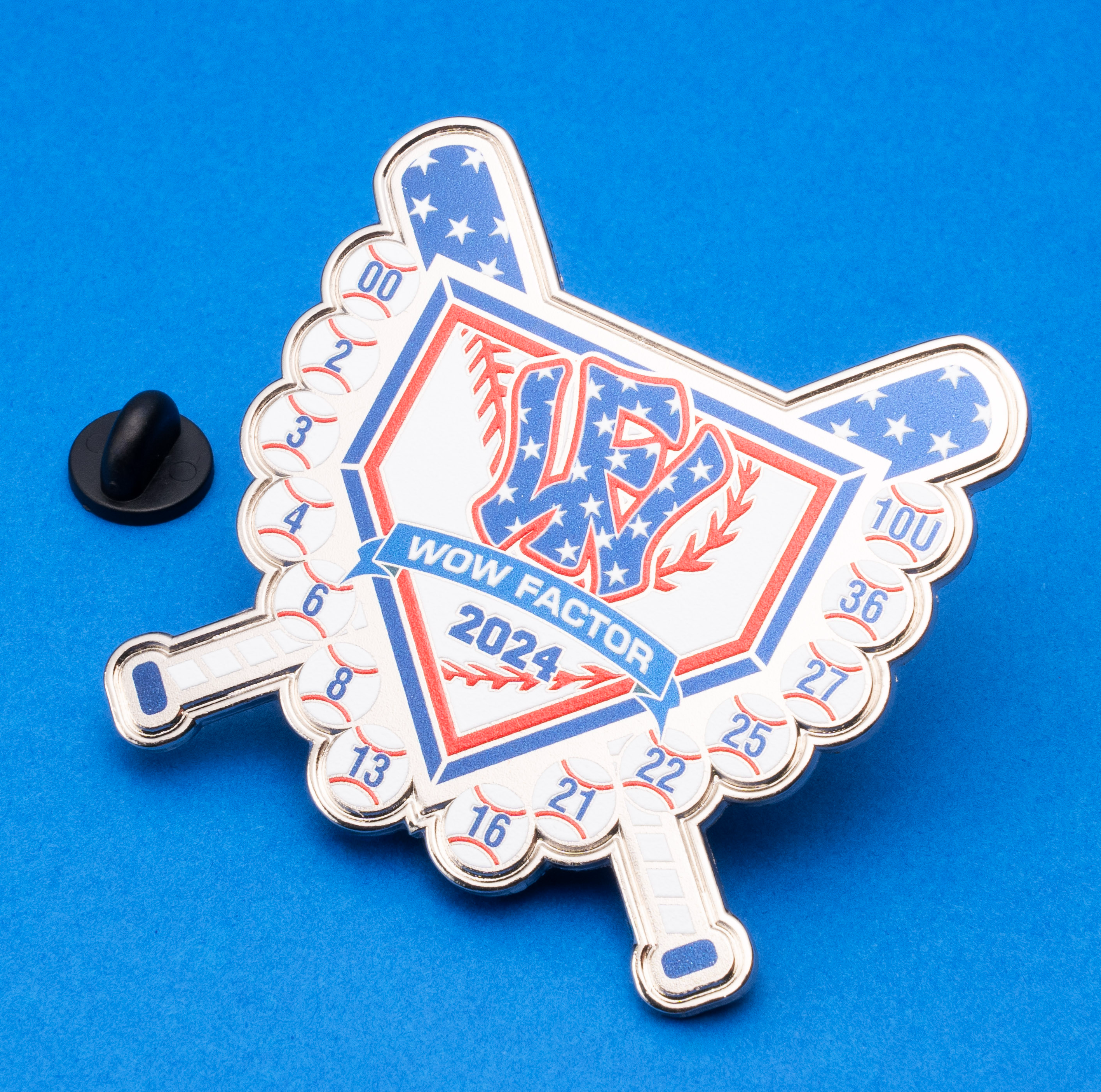 Lapel Pins - Made in USA - Rush Pin