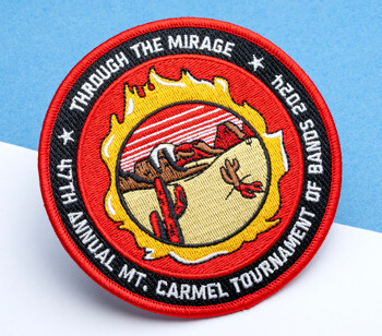 Patches - 100% Embroidery