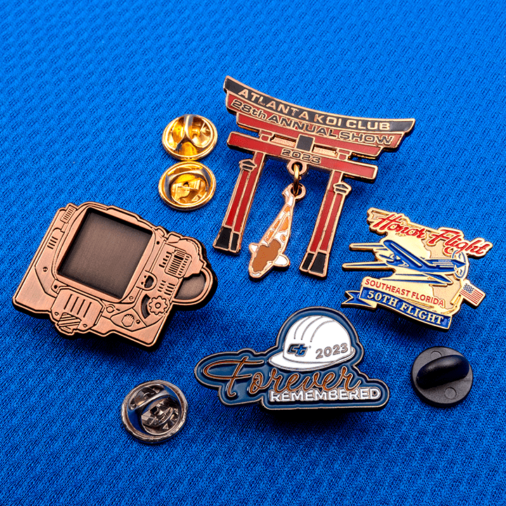 Pin Perks How to Match Pin Finishes to Your Brand Personality – Lapel Pins Plus