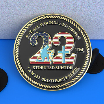Honoring the Mission: The Stop the 22 a Day Pin Story