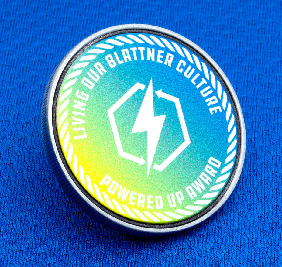 Simulated Enamel Challenge Coins