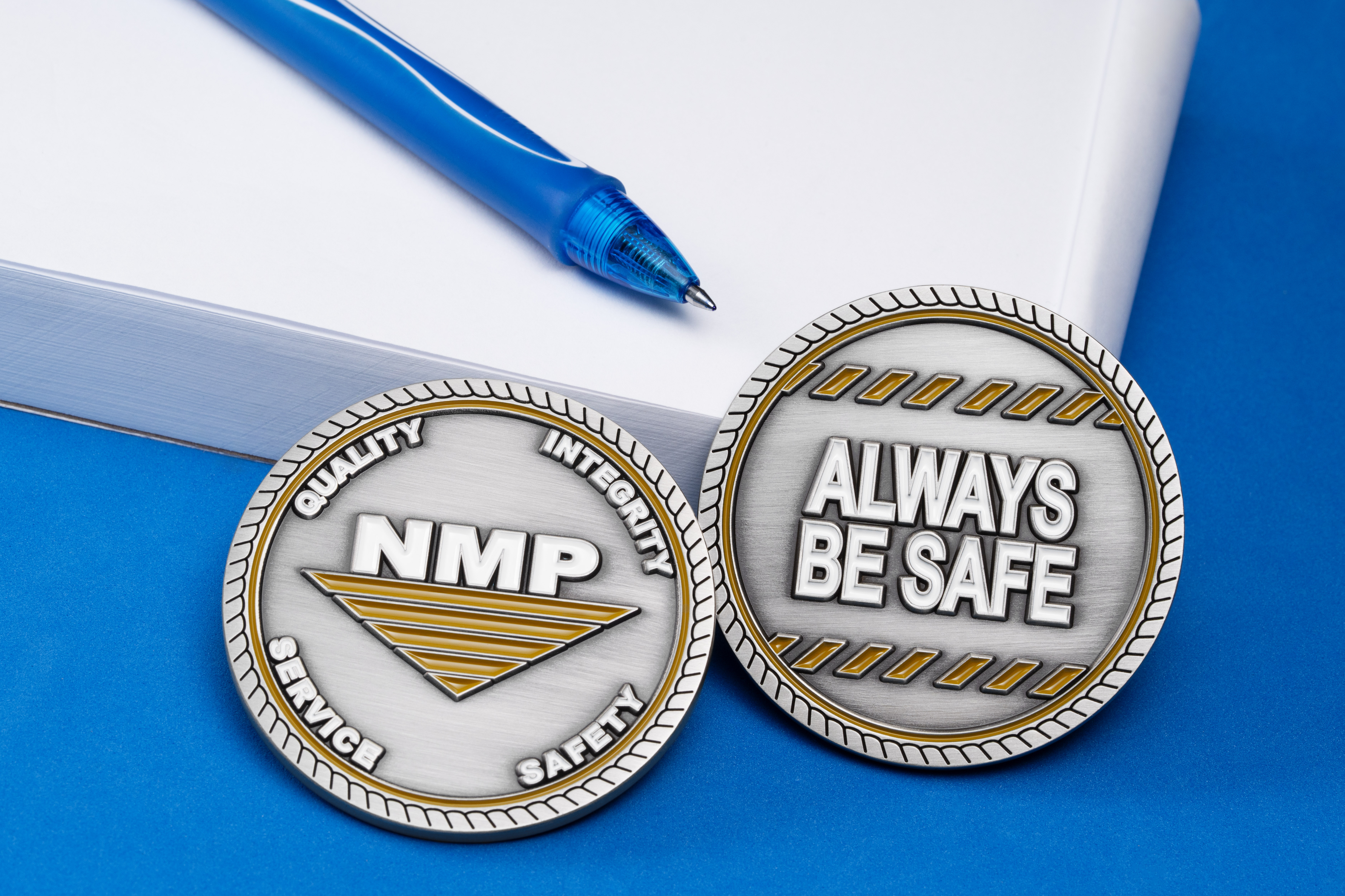 Challenge Coins - Color on One Side